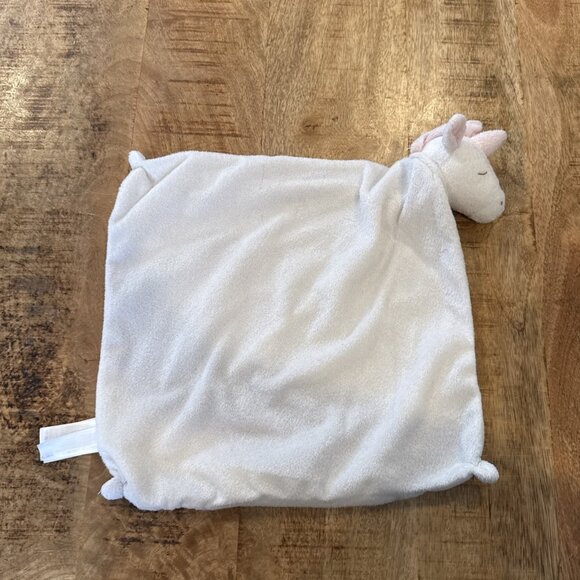 Angel Dear Unicorn Rainbow White Baby Security Blanket Lovey - Picture 8 of 9